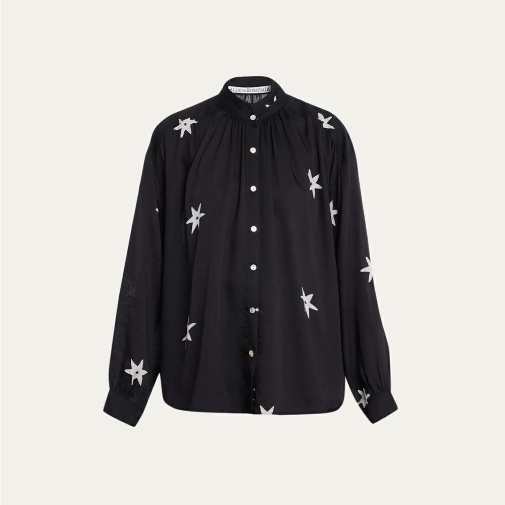 NWT Alix of Bohemia Kiki Blouse in Night Star‎ sz XS $380